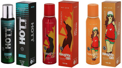 HOTT AQUA AND NAUGHTY GIRL FASHION, TOUCH -150ML Eau de Parfum - 150 ml(For Men & Women)
HOTT AQUA AND NAUGHTY GIRL FASHION, TOUCH -150ML Eau de Parfum - 150 ml(For Men & Women)