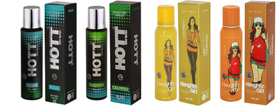 HOTT AQUA, CALYPSO AND NAUGHTY GIRL CHARM, TOUCH -150ML Eau de Parfum - 150 ml(For Men & Women)
HOTT AQUA, CALYPSO AND NAUGHTY GIRL CHARM, TOUCH -150ML Eau de Parfum - 150 ml(For Men & Women)