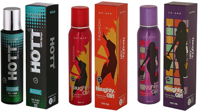 HOTT AQUA AND NAUGHTY GIRL FASHION, SUMMER -150ML Eau de Parfum - 150 ml(For Men & Women)
HOTT AQUA AND NAUGHTY GIRL FASHION, SUMMER -150ML Eau de Parfum - 150 ml(For Men & Women)