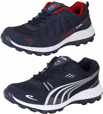 Aero 02 Pair Combo Power Play Running Shoes For Men(Multicolor, Blue::silver::blue::red
Aero 02 Pair Combo Power Play Running Shoes For Men(Multicolor, Blue::silver::blue::red
