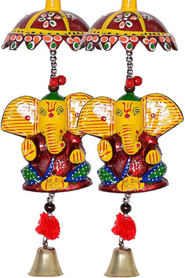 ROYAL ARTS AND CRAFTS Beautiful Handmade Rajasthani Decorative Lord Ganesh Hanging Door Pake Of-8 For Home Décor And Gifting Decorative Showpiece - 13 cm(Paper Mache, Multicolor)
ROYAL ARTS AND CRAFTS Beautiful Handmade Rajasthani Decorative Lord Ganesh Hanging Door Pake Of-8 For Home Décor And Gifting Decorative Showpiece - 13 cm(Paper Mache, Multicolor)