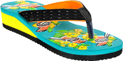 Leather Line Tackl Flip Flops, Multicolor