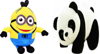 Shopfloor.XYZ Combo of MInion Soft Toy and PANDA Stuffed Plush For Kids/ Birthday Gift for Kids - 26 cm(Multicolor)
Shopfloor.XYZ Combo of MInion Soft Toy and PANDA Stuffed Plush For Kids/ Birthday Gift for Kids - 26 cm(Multicolor)