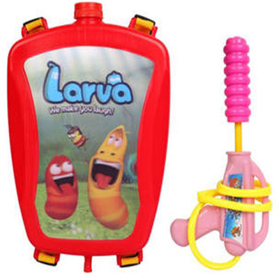 Darling Toys Larva Holi Pichkari Pressure Water Gun - 1 Liter -(Multicolor)