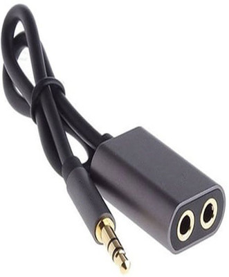 ReTrack Metal 3.5mm Jack Audio Sharing Cable Support Earphone Function 2 in 1 Copper Cable USB Adapter(Black)
ReTrack Metal 3.5mm Jack Audio Sharing Cable Support Earphone Function 2 in 1 Copper Cable USB Adapter(Black)