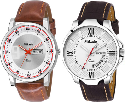 Mikado Stylish Men's Day and Date functional combo watch for Men's and Boy's Watch - For Men
Mikado Stylish Men's Day and Date functional combo watch for Men's and Boy's Watch - For Men