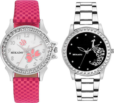 Mikado Exclusive High quality premium watches combo for Girls and Women Watch - For Women
Mikado Exclusive High quality premium watches combo for Girls and Women Watch - For Women