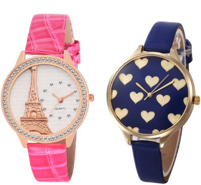 SOOMS GENVA PLATINUM DARK BLUE ROYAL CLASSIC BIG SIZE DIAL WITH limited edition PARIS EFFIL TOWER Crystal Studded ladies & woman Watch - For Girls
SOOMS GENVA PLATINUM DARK BLUE ROYAL CLASSIC BIG SIZE DIAL WITH limited edition PARIS EFFIL TOWER Crystal Studded ladies & woman Watch - For Girls