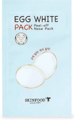 Skinfood EGG WHITE PEEL OFF NOSE PACK 1 PC (MADE IN KOREA )(21 ml)