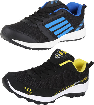 Aero 02 Pair Combo Power Play Running Shoes For Men(Black, Yellow, Black, Blue, Black::yellow::black::rblue
Aero 02 Pair Combo Power Play Running Shoes For Men(Black, Yellow, Black, Blue, Black::yellow::black::rblue