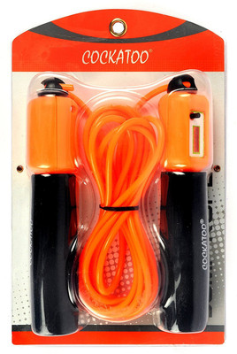 COCKATOO Display Digital Cordless Skipping Rope(Multicolor, Length: 1 inch), Orange
COCKATOO Display Digital Cordless Skipping Rope(Multicolor, Length: 1 inch), Orange