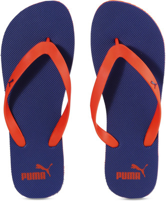 Puma Odius DP Slippers, Cherry tomato-blue depths