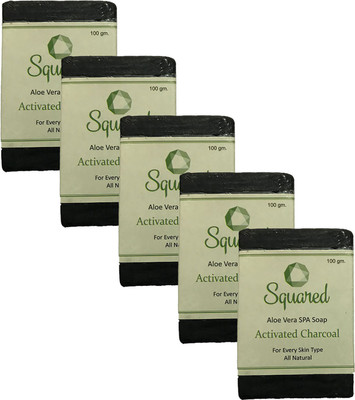 Squared Activated Charcoal Soap for skin purification and pollution free skin(500 g, Pack of 5)
Squared Activated Charcoal Soap for skin purification and pollution free skin(500 g, Pack of 5)