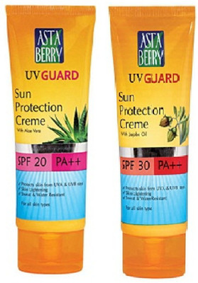 Astaberry Asta-Sun3 - SPF 20 and 30 PA+++(100 ml)