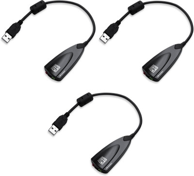ReTrack SET OF 3PC Steel 5hv2 7.1 Sound Channel USB2.0 Sound Card USB Adapter(Black)
ReTrack SET OF 3PC Steel 5hv2 7.1 Sound Channel USB2.0 Sound Card USB Adapter(Black)