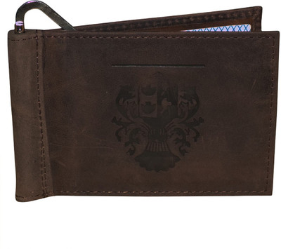 Style 98 Genuine Leather 4 Card Holder(Set of 1, Brown)