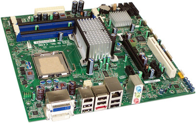Intel Dq45cb Motherboard(Green)