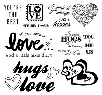 ELEGANZA Clear Love Wishes Rubber stamp craft Size 150 x 140 mm Craft Rubber Stamp(150 x 140 x 20 mm, Transparant)
ELEGANZA Clear Love Wishes Rubber stamp craft Size 150 x 140 mm Craft Rubber Stamp(150 x 140 x 20 mm, Transparant)