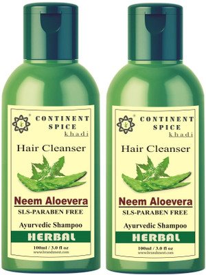 Continent Spice Neem Aloevera Herbal Hair Cleanser - (SLS & Paraben Free) CS682005(200)
Continent Spice Neem Aloevera Herbal Hair Cleanser - (SLS & Paraben Free) CS682005(200)