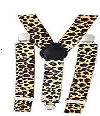 ritzees Y- Back Suspenders for Men(Tan)