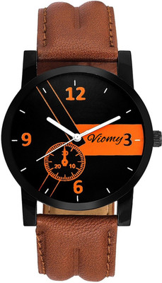 VIOMY GS2017 PRESENTS, AWESOME LOOKING WATCH FOR YOUNGSTERS (STRAP: BROWN, DIAL COLOUR: BLACK & ORANGE) Watch - For Girls
VIOMY GS2017 PRESENTS, AWESOME LOOKING WATCH FOR YOUNGSTERS (STRAP: BROWN, DIAL COLOUR: BLACK & ORANGE) Watch - For Girls