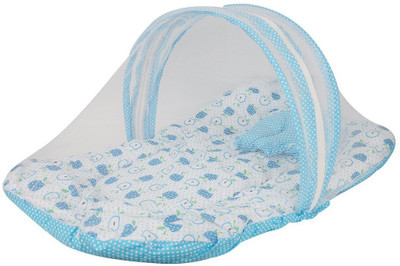 RBC RIYA R Cotton Infants baby-039 Mosquito Net(Blue)