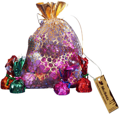 Moshiks CANDY FRUIT WHITE CHOCOLATE MULTICOLOR & DESIGNER POUCH 100 GM Bars(0.1 kg)
Moshiks CANDY FRUIT WHITE CHOCOLATE MULTICOLOR & DESIGNER POUCH 100 GM Bars(0.1 kg)