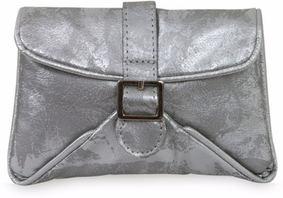 Baggit Casual Silver Clutch