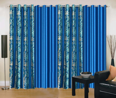 Ville Style 214 cm (7 ft) Polyester Door Curtain (Pack Of 4)(Floral, Aqua, Light Blue)
Ville Style 214 cm (7 ft) Polyester Door Curtain (Pack Of 4)(Floral, Aqua, Light Blue)