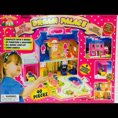 YAMAMA Educational Toy 40 pieces Doll House for Gift Girl Baby Her Children Daughter With Light(Multicolor)
YAMAMA Educational Toy 40 pieces Doll House for Gift Girl Baby Her Children Daughter With Light(Multicolor)