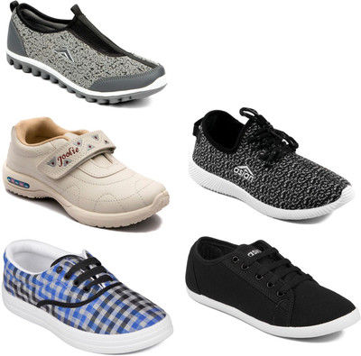 Asian Women Casual & Running Shoes Combo Pack of Casuals For Women(Multicolor
Asian Women Casual & Running Shoes Combo Pack of Casuals For Women(Multicolor