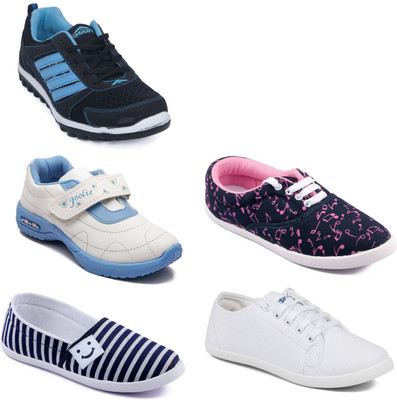 Asian Women Casual & Running Shoes Combo Pack of 5 Casuals For Women(Multicolor
Asian Women Casual & Running Shoes Combo Pack of 5 Casuals For Women(Multicolor