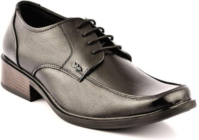 Lee Cooper Men Lace Up Shoes For Men(Black, Black p1