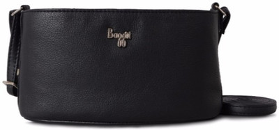 Baggit Women Casual Black PU Sling Bag