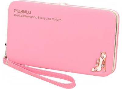 Robustrion Women Evening/Party Pink Artificial Leather Wallet(7 Card Slots), Baby pink
Robustrion Women Evening/Party Pink Artificial Leather Wallet(7 Card Slots), Baby pink