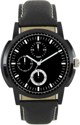 AD Global WAT-W06-013 New Latest collection with chronograph look black dial leather strap men's Analog Watch - For Boys
AD Global WAT-W06-013 New Latest collection with chronograph look black dial leather strap men's Analog Watch - For Boys