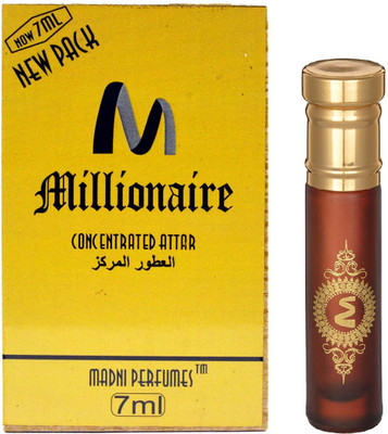Madni Perfumes Millionaire Exclusive Series Concentrated Attar / Ittar Floral Attar(Gold Musk)