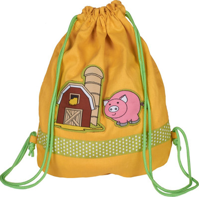 Advitiya Designs Farm Theme Rucksack 5 L Backpack(Yellow)