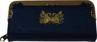 Glitters Online Casual Blue Clutch