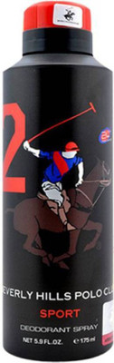 Beverly Hills Polo Club Deodorant Spray - For Men Deodorant Spray - For Men(175 ml)