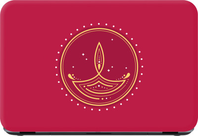 Flipkart SmartBuy traditional light Premium LG Vinyl (matte) Laptop Decal 15.6