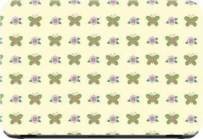 Flipkart SmartBuy butterfly art 01 Premium LG Vinyl (matte) Laptop Decal 15.6