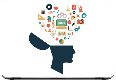 Flipkart SmartBuy brainy 2 Premium LG Vinyl (matte) Laptop Decal 15.6