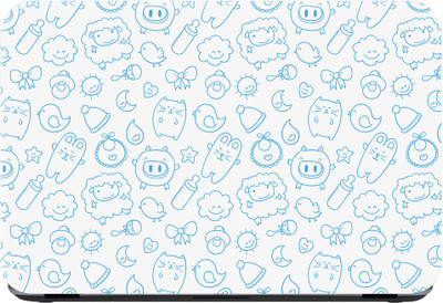 Flipkart SmartBuy lovely pets Premium LG Vinyl (matte) Laptop Decal 15.6