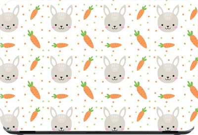 Flipkart SmartBuy rabit with carrot Premium LG Vinyl (matte) Laptop Decal 15.6