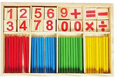 TOOGOO R Toogoo() Baby Children Wooden Counting Math Game Mathematics Toys Kids Preschool Education Intelligence Stick(Multicolor)
TOOGOO R Toogoo() Baby Children Wooden Counting Math Game Mathematics Toys Kids Preschool Education Intelligence Stick(Multicolor)