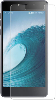 iCarez Tempered Glass Guard for Lyf Water 9, Transparent