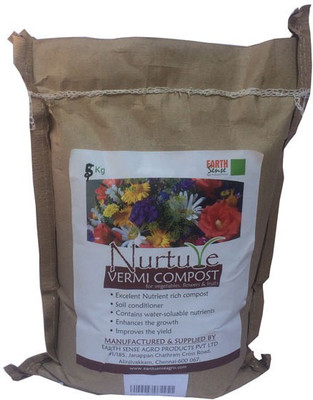 Nurture Vermi Compost 5 Kgs ESA051 Soil Manure(5 kg Powder)