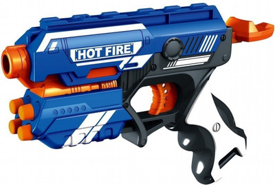 spincart Blaze Storm Manual Soft Bullet Gun(Blue)