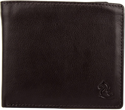Kara Men Brown Genuine Leather Wallet(6 Card Slots)